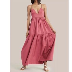 Modern Citizen Oralia Tiered‎ Maxi Dress